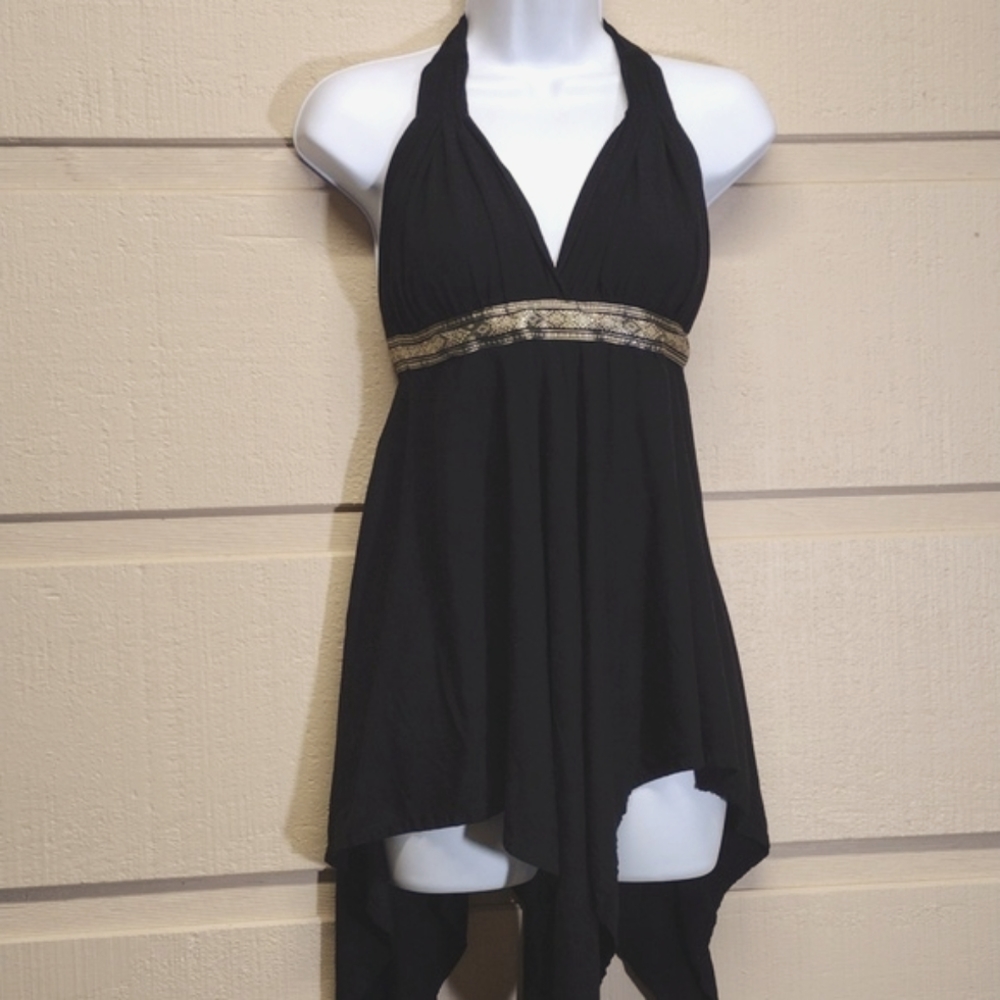 Backless Halter top L/LX